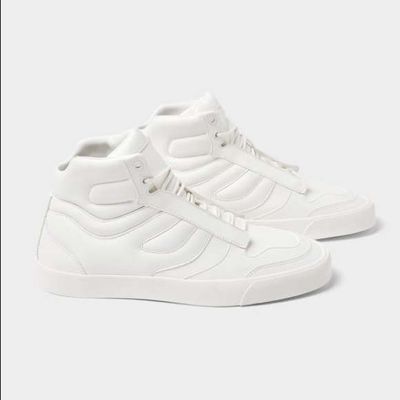 white sneakers for men zara